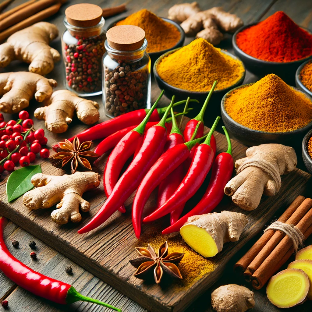 baharatli-yiyecekler Metabolizmayı Hızlandıran Doğal Yöntemler