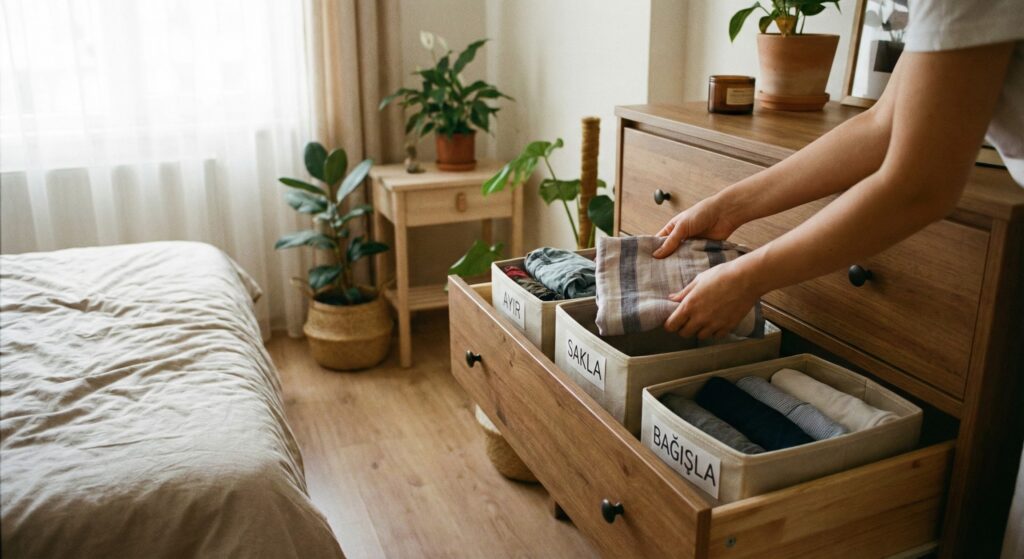 esya-eleme-gorseli-1024x559 Minimalist Ev Düzeni: Az Eşya ile Daha Ferah ve Fonksiyonel Yaşam Alanları Yaratmak