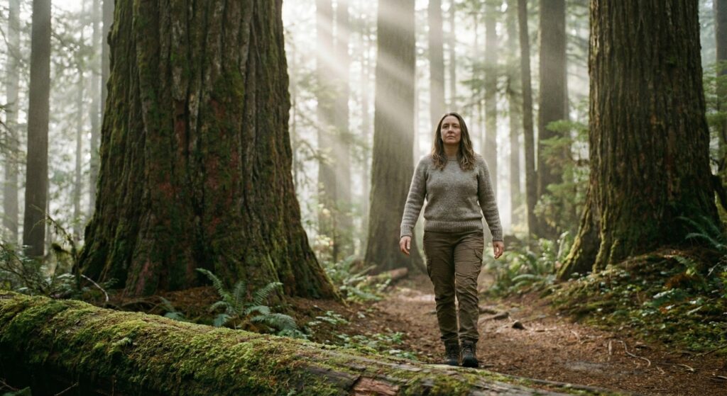 ormanda-yuruyus-yapan-kadin-1024x559 Anti-Inflamatuar Yaşam Tarzı: Vücuttaki Sessiz İltihabı Azaltmanın Doğal Yolları