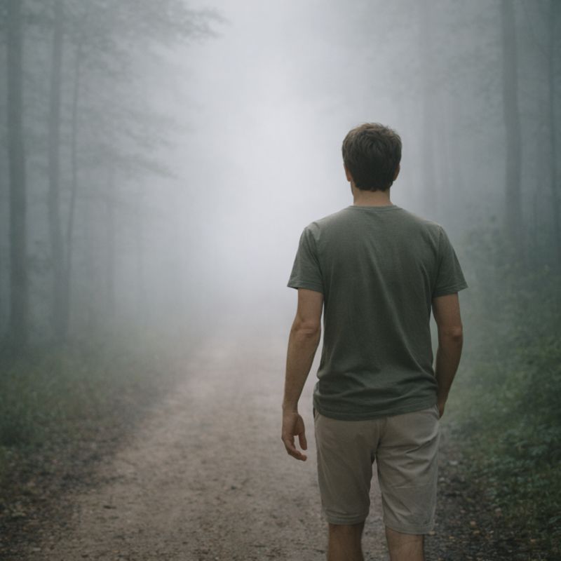 sisli-ormanda-yalniz-yuruyus Zihinsel Dayanıklılığı Artırmak: Hayatın Belirsizlikleri Karşısında Psikolojik Esneklik Geliştirmek