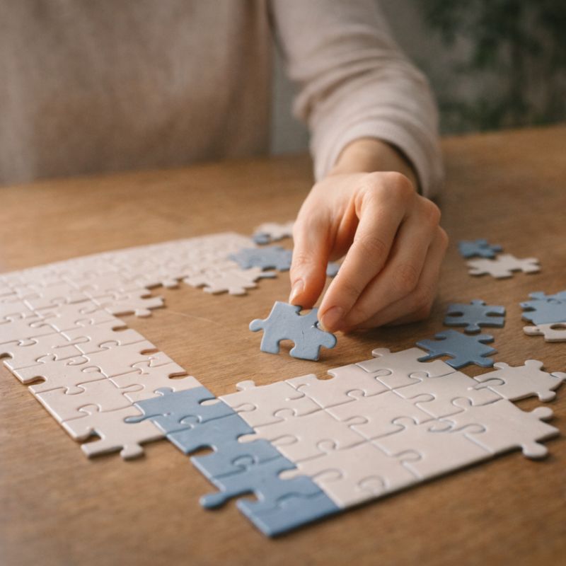 yapboz-parcalari-gorseli Kendini Sabote Etme Döngüsünü Kırmak: Başarıyı Bilinçdışı Olarak Engelleyen Davranışları Tanımak